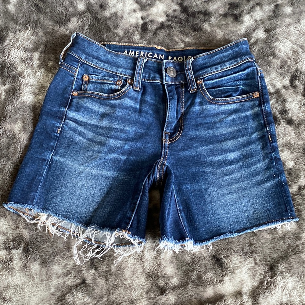 American Eagle Super Stretch Midi Short 00